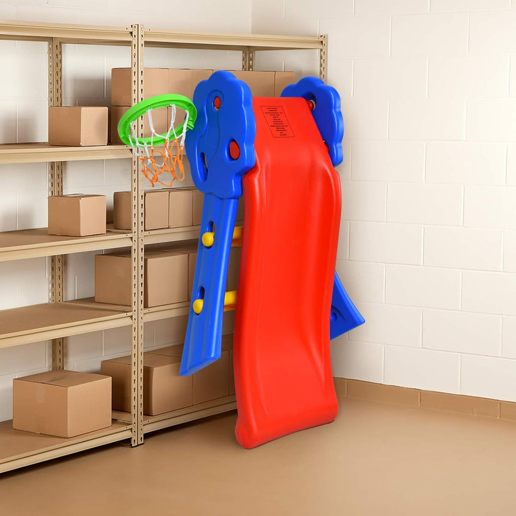 Toddler Slide, Freestanding Climber Slide Playset for Playground, Easy Setup, Sturdy Plastic Indoor Slide for Kids