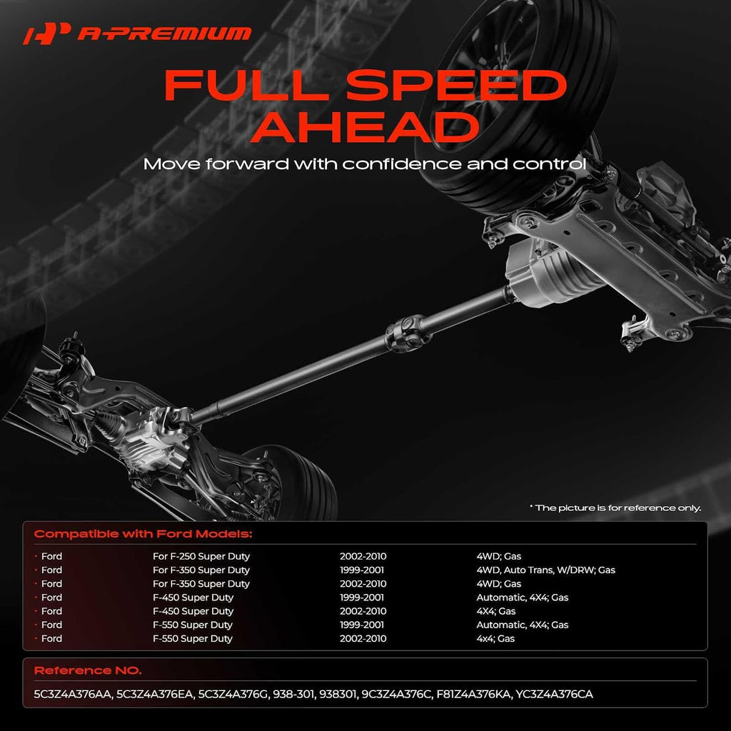 A-Premium Front Drive Shaft Driveshaft Assembly Compatible with Ford