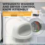 Washer and Dryer Control Knob Assembly for Whirlpool Kenmore Washers Dryer