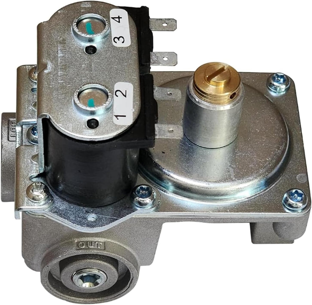161109 RV Water Heater Gas Control Valve Part For Control Hot Water, Replaces 525042 Gas Valve, Compatible with Suburban RV Water Heater 4/6/10/12/16 Gallon SW Series Parts