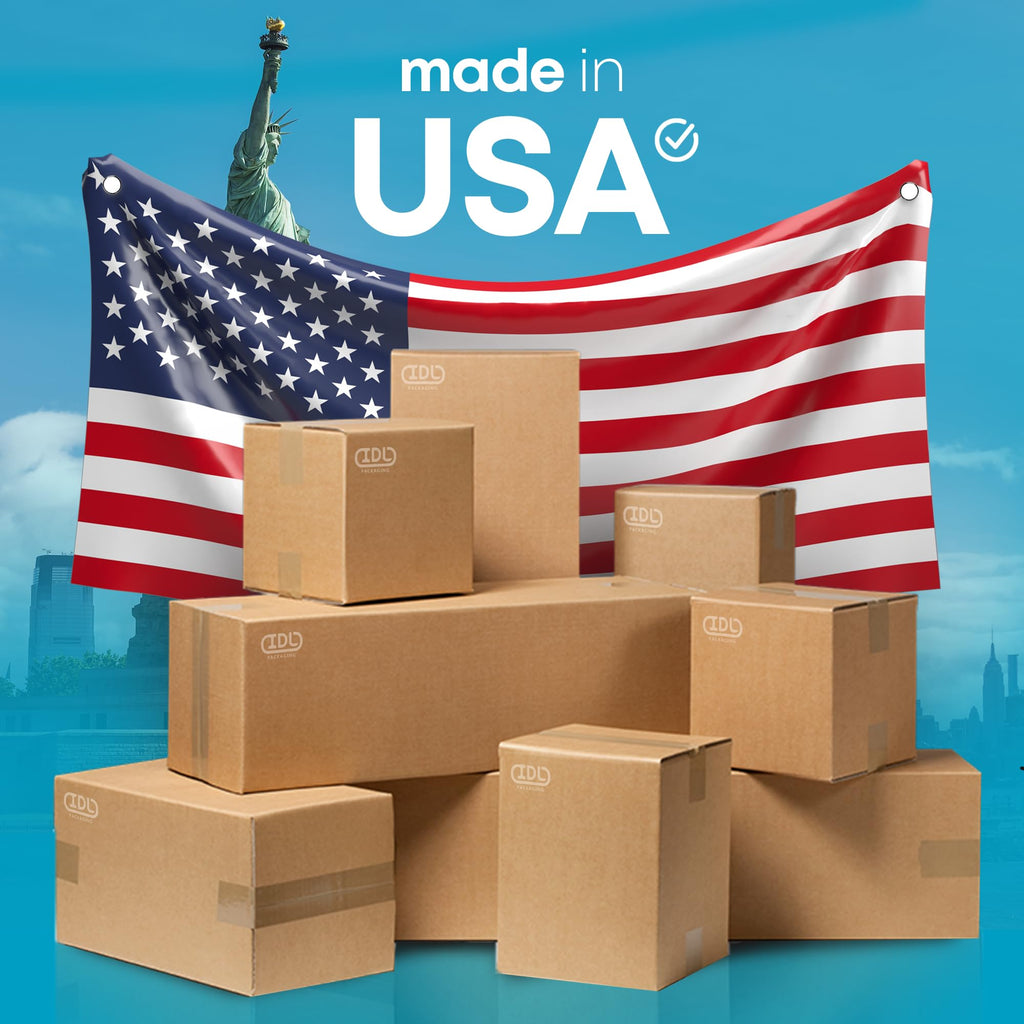 Medium Moving & Shipping Boxes 14"L x 10"W x 6"H (25-Pack) - Extra Strength 200 lb vs Regular - Corrugated Durable
