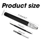 3PCS/Set Scraper Deburring Tool Adjustable Trimming Blade Triangular Trimmer Pencil Steel Cutter Reamer For
