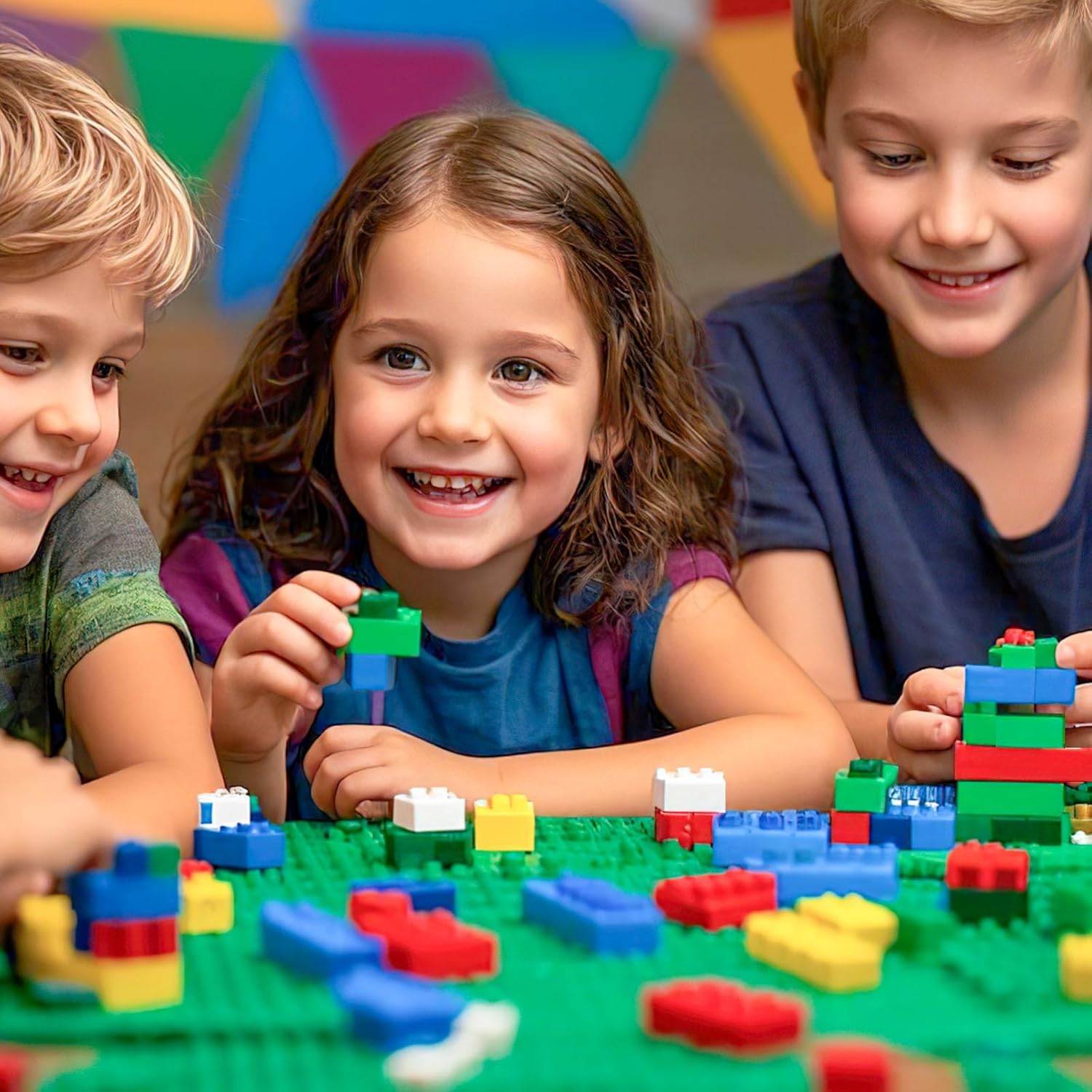 1000 PCS Building Blocks, Building Toys for Kids Classic Construction Toy Set, Creative Compatible with Major Brands