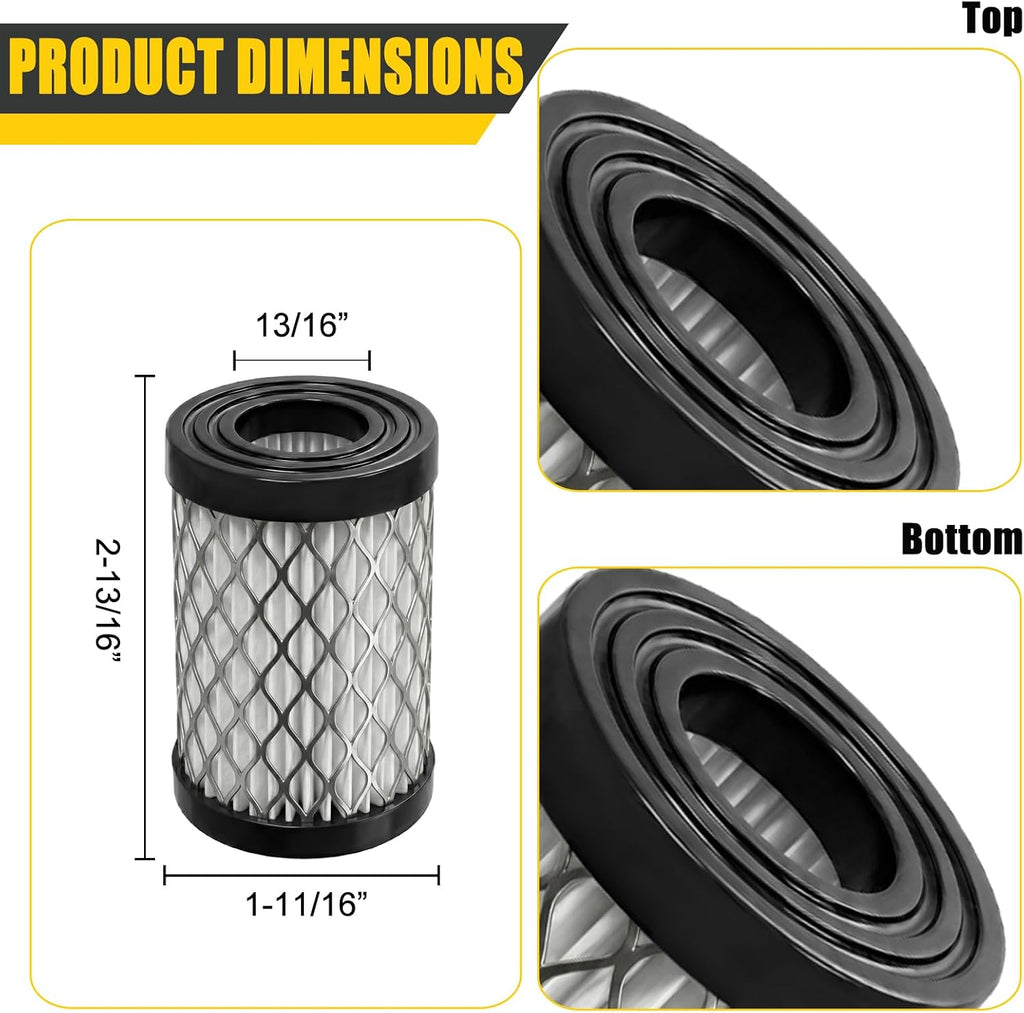 35066 Air Filter Fits Tecumseh 740019B 740095,Craftsman 63087A 33342