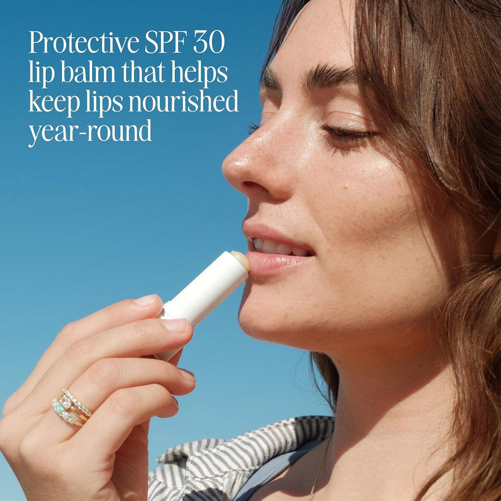 Liplux SPF 30, Organic Lip Balm Sunscreen, 0.15 oz