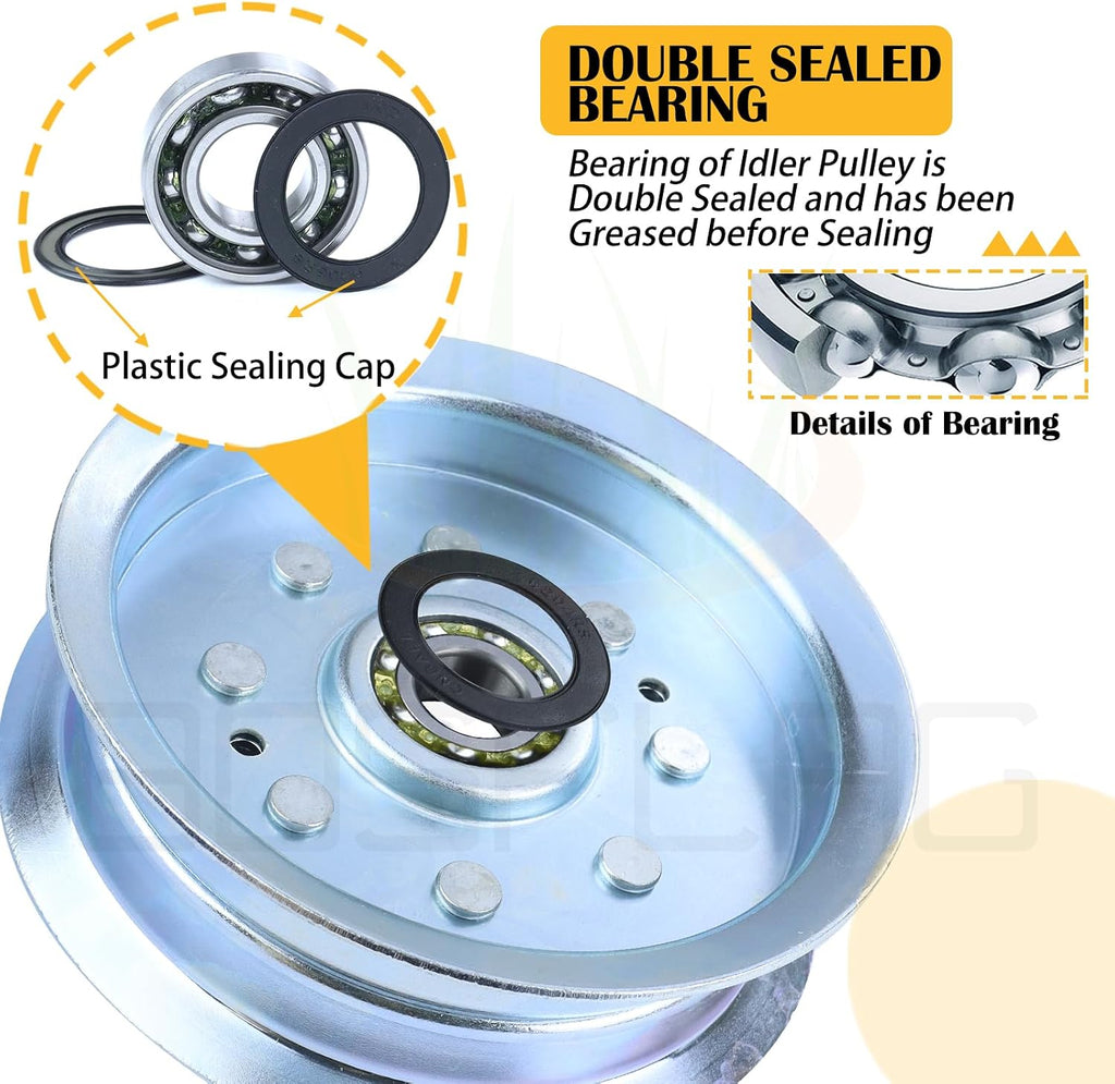 GY22172 Pulley with GY20629 Pulley for D140 Idler Pulley