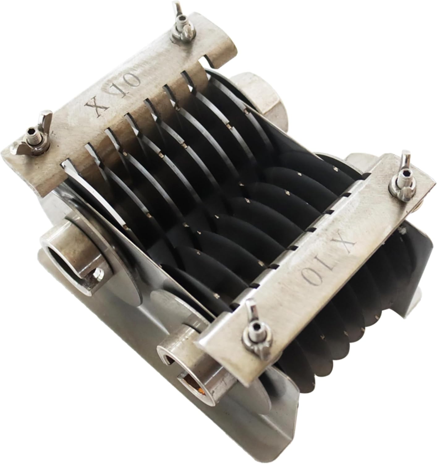 10mm Blade for Electric Food Slicer, 110V Stainless Steel Blade for Commercial Slicer, Adjustable Thickness for Meat
