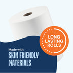 Industrial Paper Towels 10 x 800 White Roll Towels High Capacity Premium Quality (TAD Fabric Cloth Like Texture) Fits