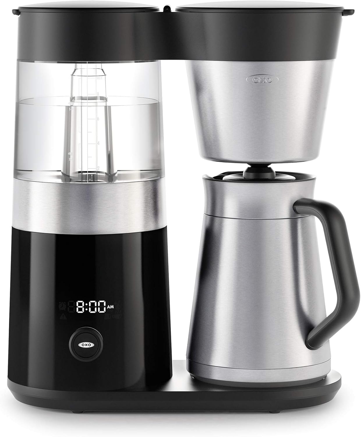 Brew 9-Cup Drip Coffee Maker – Programmable Coffee Machine | Stainless Steel, Single Serve or Full Carafe Option, SCA