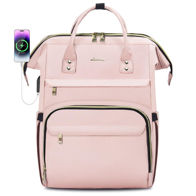 Laptop Backpack for Women,18 Inch Professional Womens Travel Backpack Purse Computer Laptop Bag Nurse Teacher