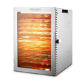 Food-Dehydrator Machine Adjustable Temperature 12 Trays 800W Food Dryer