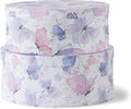 Butterfly Garden Large Oval Storage Boxes for Women, Set of 2