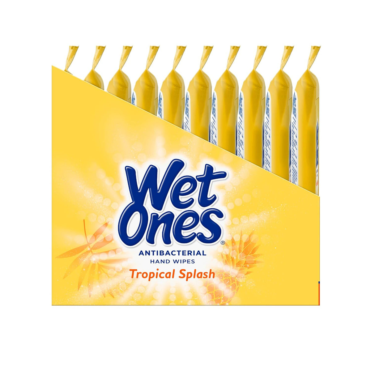 Antibacterial Hand Wipes, Tropical Splash, 20 ct (10 Pack)