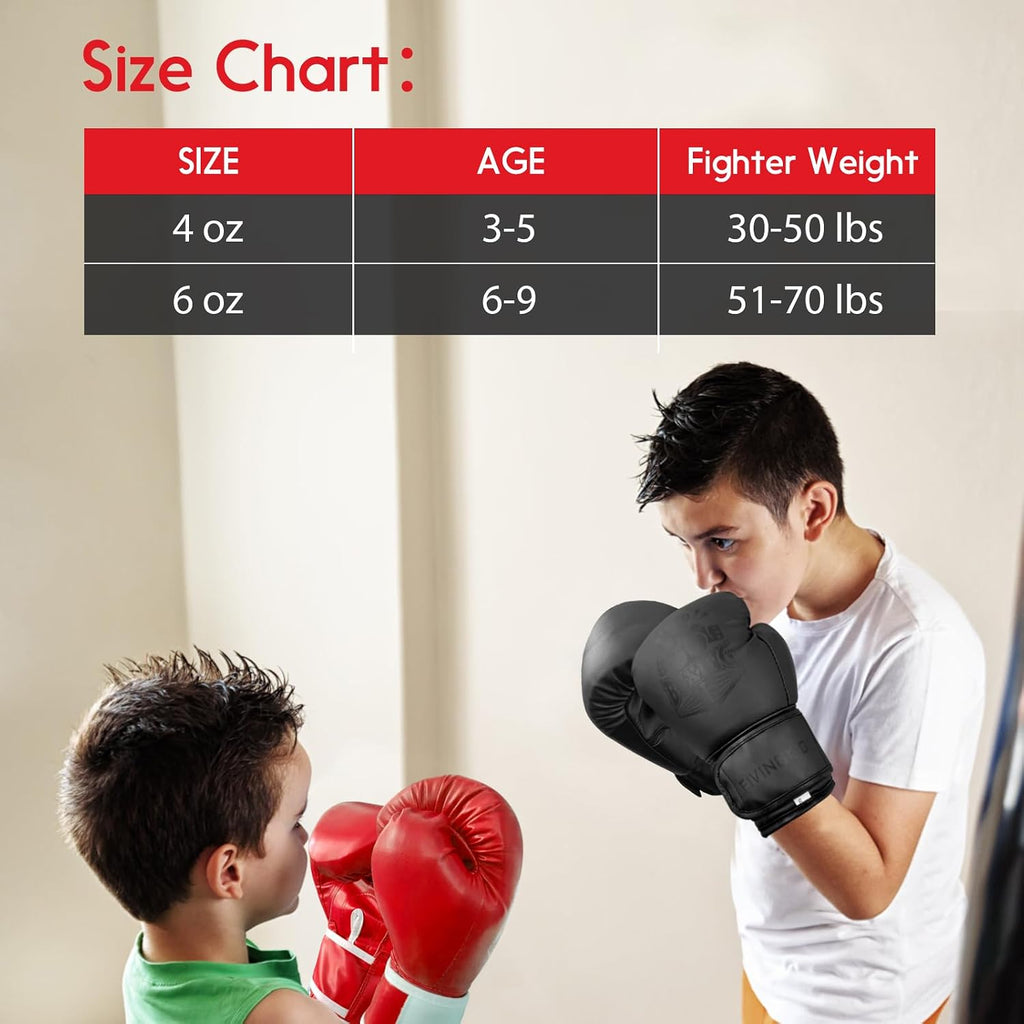 Kids Boxing Gloves for Sparring,Punching Bag,MMA Training,Ages 3-15 | Youth Boxing gloves For Training, Kids Sparring