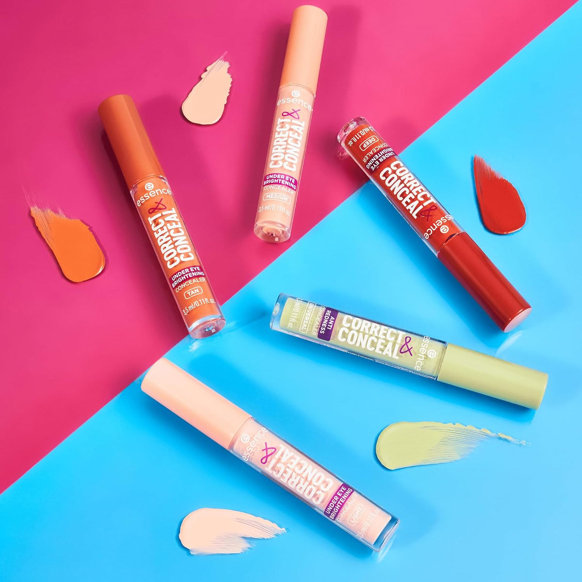 essence Correct & Conceal Anti-Redness Concealer (100 | Green)