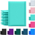 Bubble Mailer 6x10 Inch 100 Pack Usable Size 6x9 Inch Teal Poly Padded Envelopes Waterproof Bubble Bags for Small