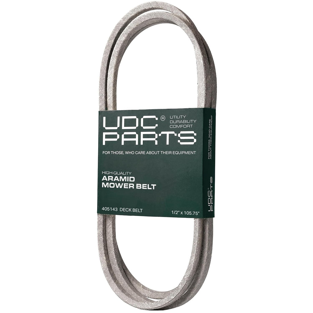 UDC Parts 405143 Deck Belt Replacement for Husqvarna 46 Inch 1/2" x 105.75" | Fits YTH22V46 532405143 584453101