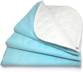 Ultra Soft 4-Layer Washable Incontinence Bed Pad, 18"x24" (3 Pack)