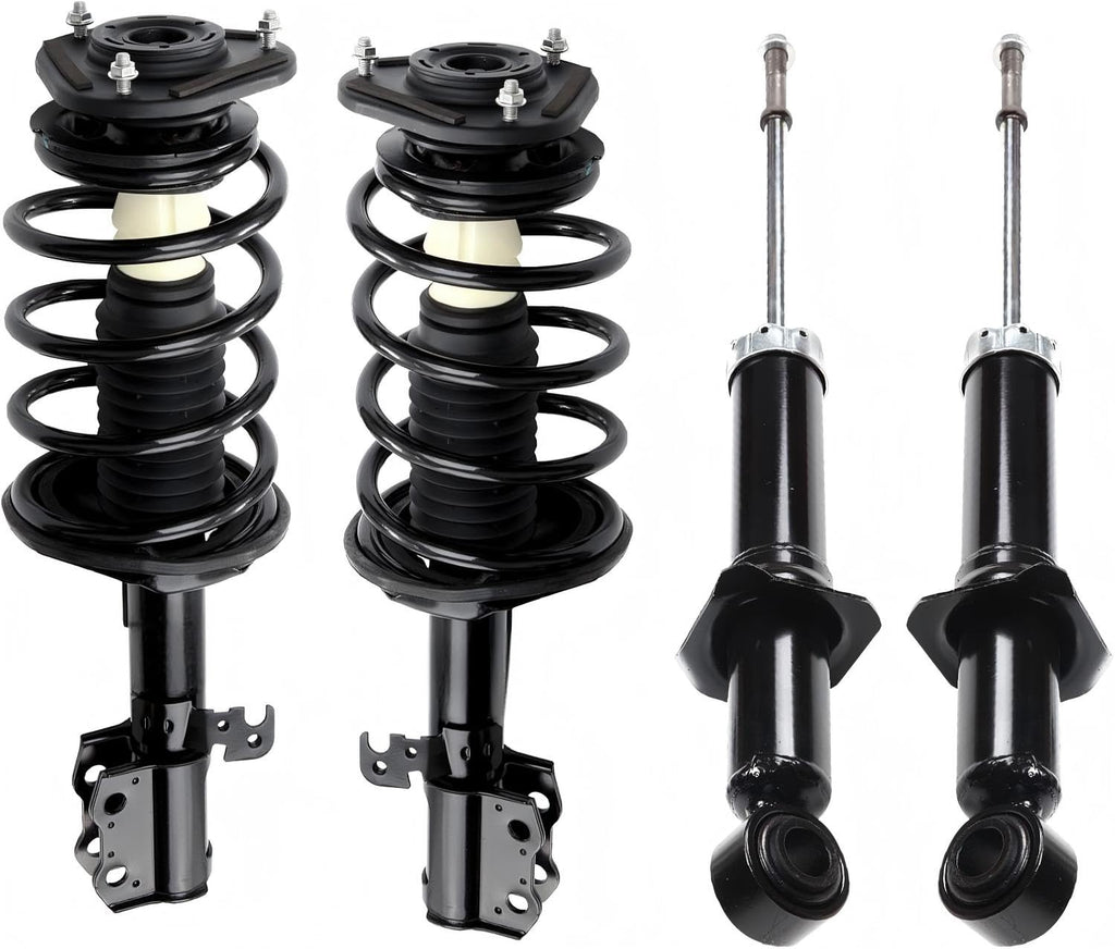 SCITOO Front Rear Complete Struts Shock Absorber for Toyota Corolla 2003-08