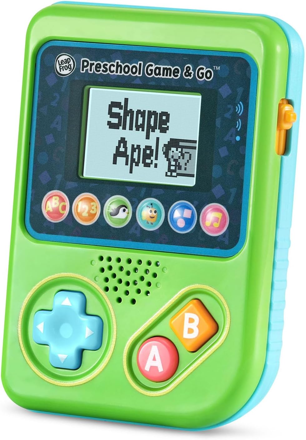 Preschool Game and Go Handheld Video Game Toy, Green