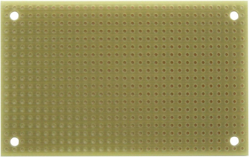 ST1 (Two-Pack) StripBoard, Uncut Strips, 1 Sided PCB, Size 1 = 50 x 80mm (1.97 x 3.15in)