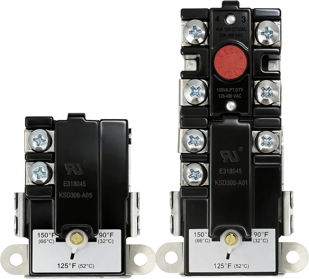 Electric Water Heater Thermostat Include KST203 Upper & KST200 Lower