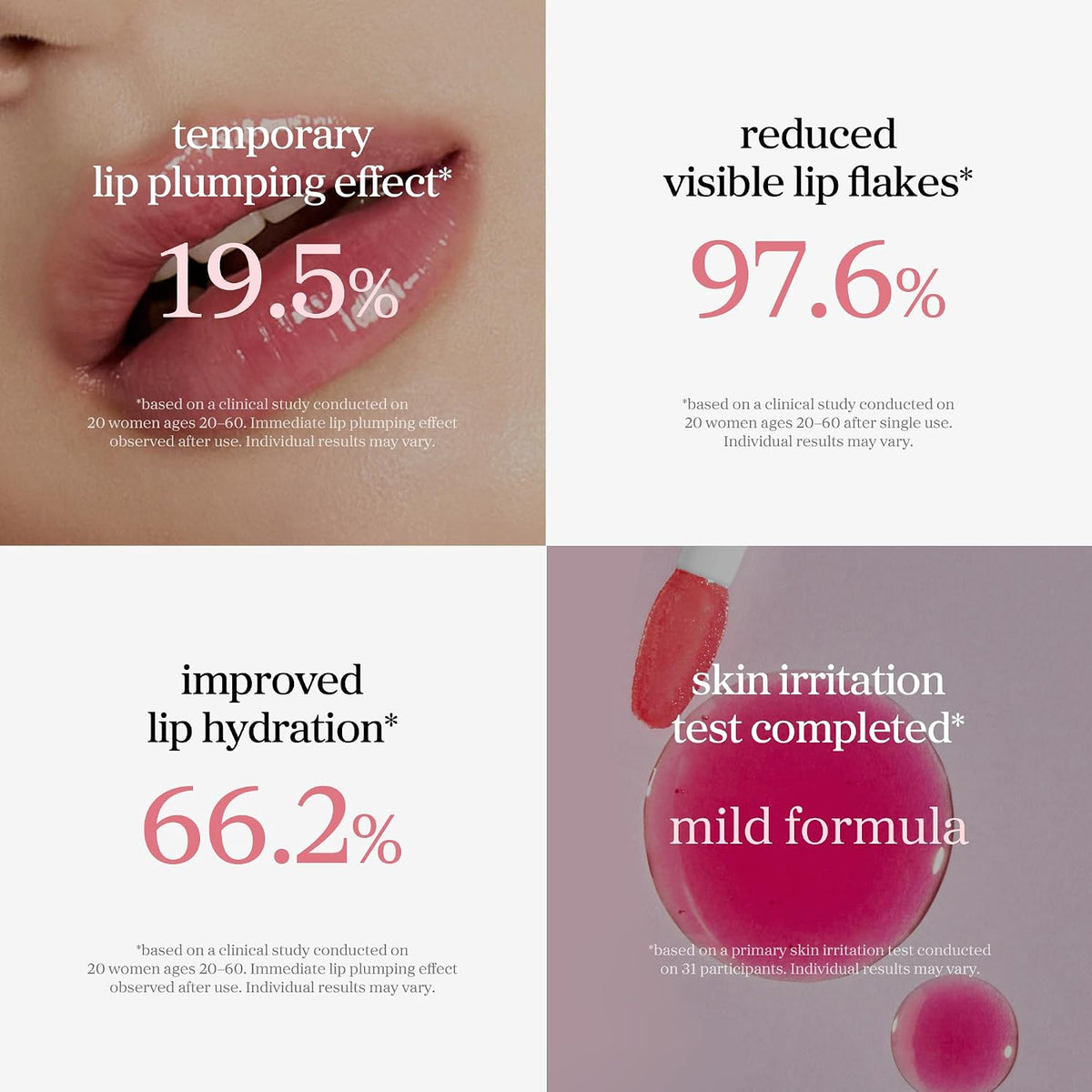Korean Lip Oil - Appleplum - pH Color-Changing Plumping Lip Gloss