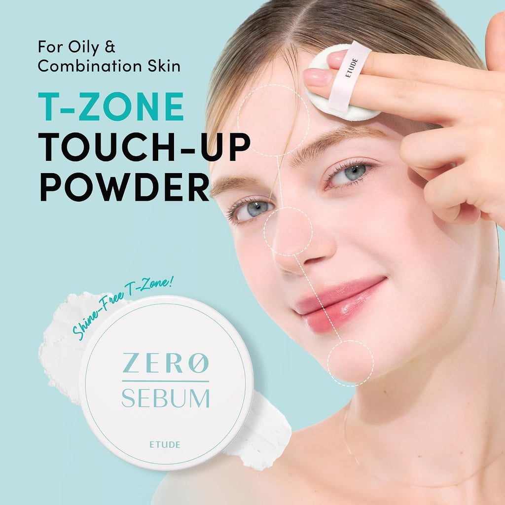 Zero Sebum Loose Setting Powder for Oily Skin, Soft Matte, 0.14 oz