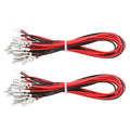 20 Pcs/Lot Zero Delay USB Encoder Jumper Wires Terminals Size 0.110 (2.8mm) Compatible with SANWA Arcade Buttons