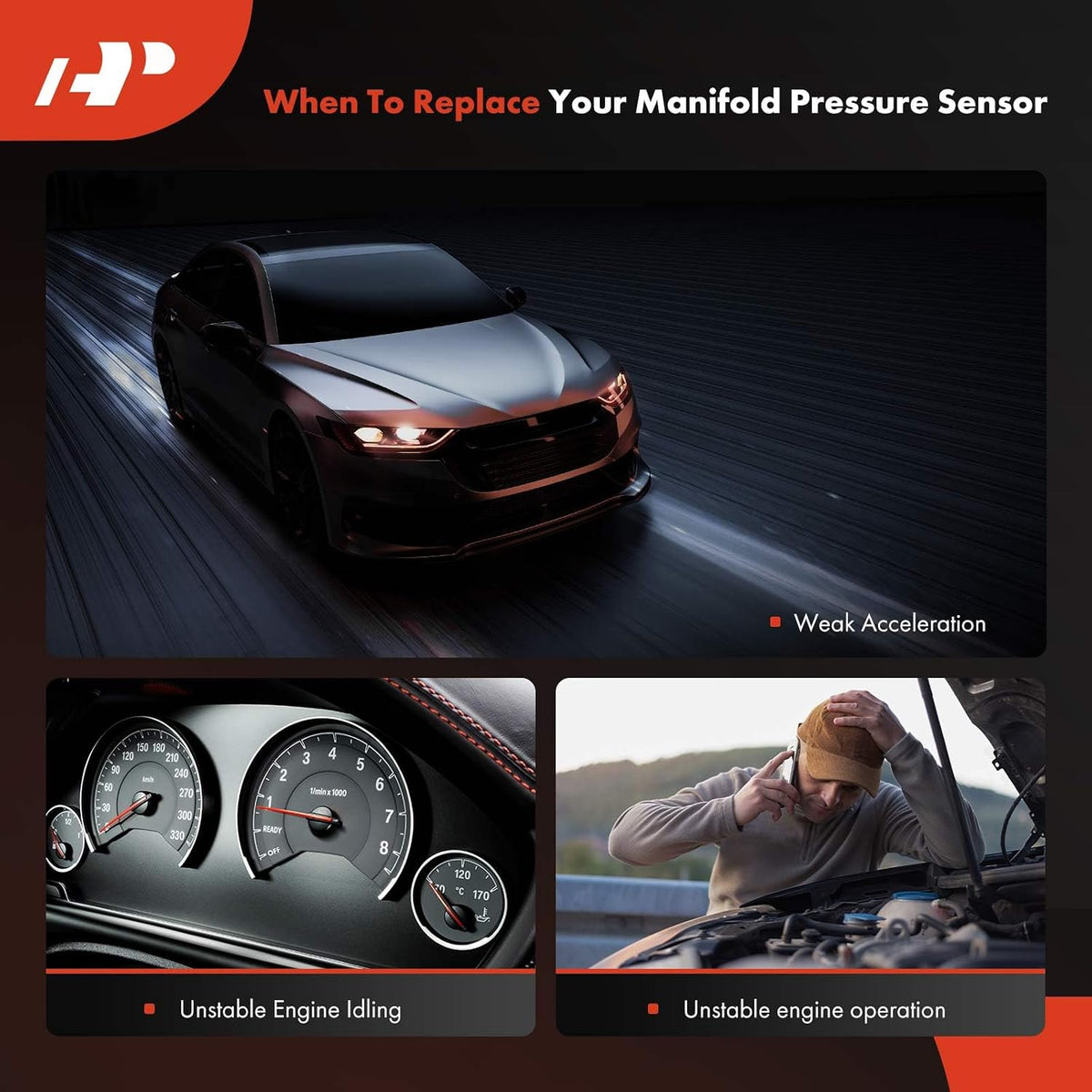 A-Premium HVAC Pressure Switch Compatible with Peterbilt