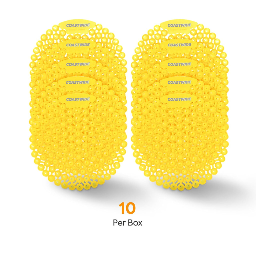 Staples Coastwide Professional Urinal Screen, Citrus Scent, 10/Box