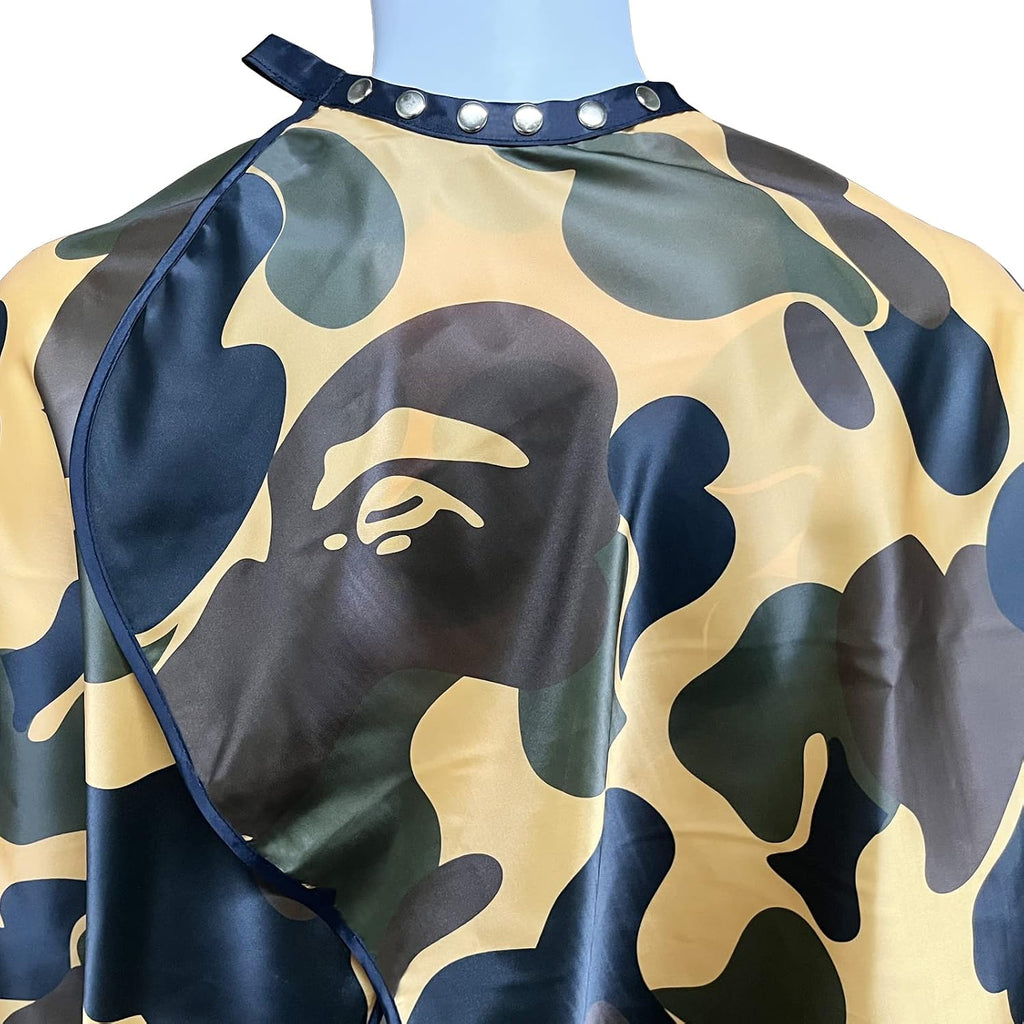 Barber Cape for Men Professional Hair Cutting Salon Cape with Snaps Waterproof Hairdressing Styling Cape- 63”× 56”