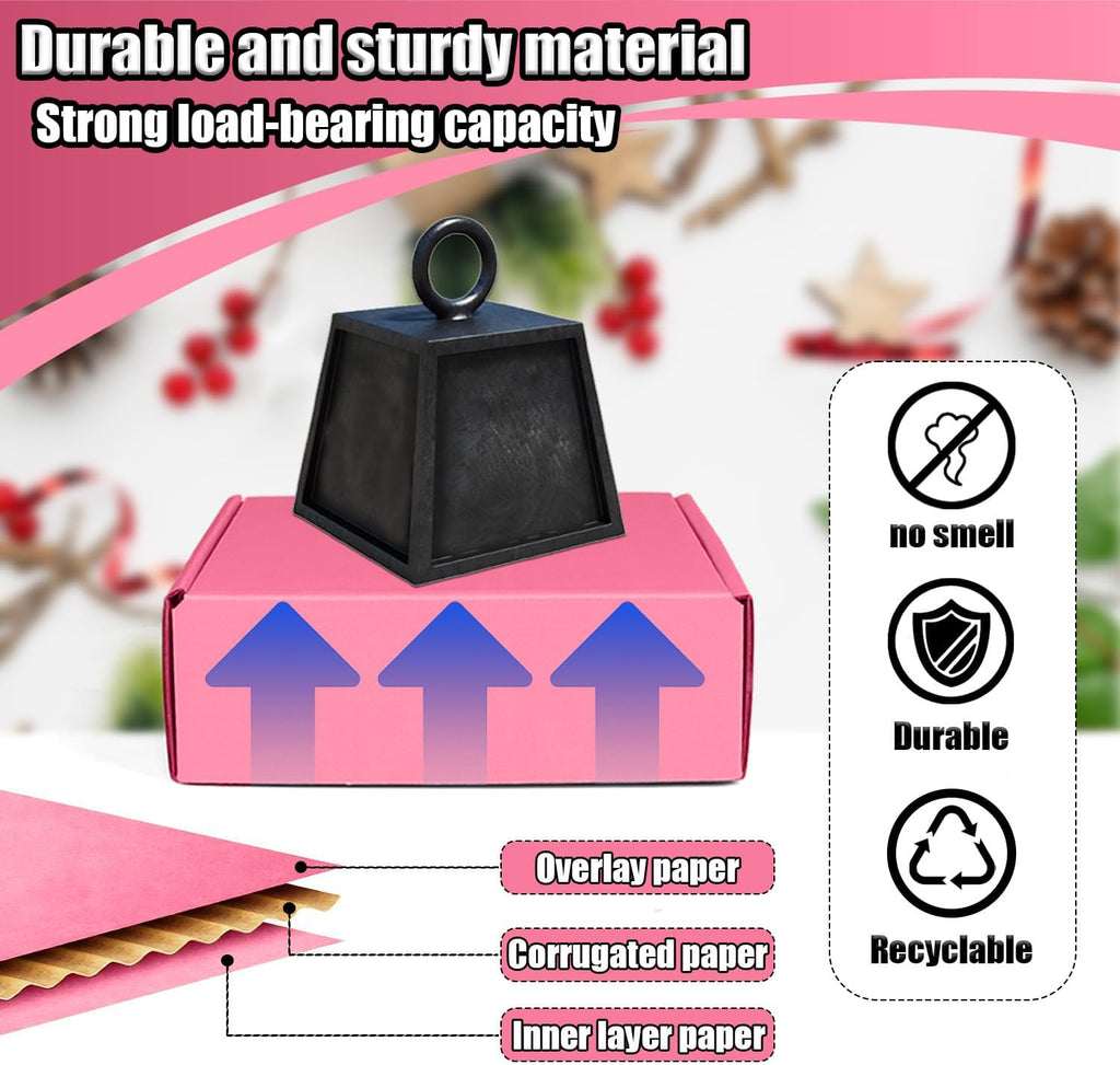 Small Shipping Boxes, 50 Pack Cardboard Box Corrugated Mailer Boxes Small Corrugated Boxes For Shipping Packaging