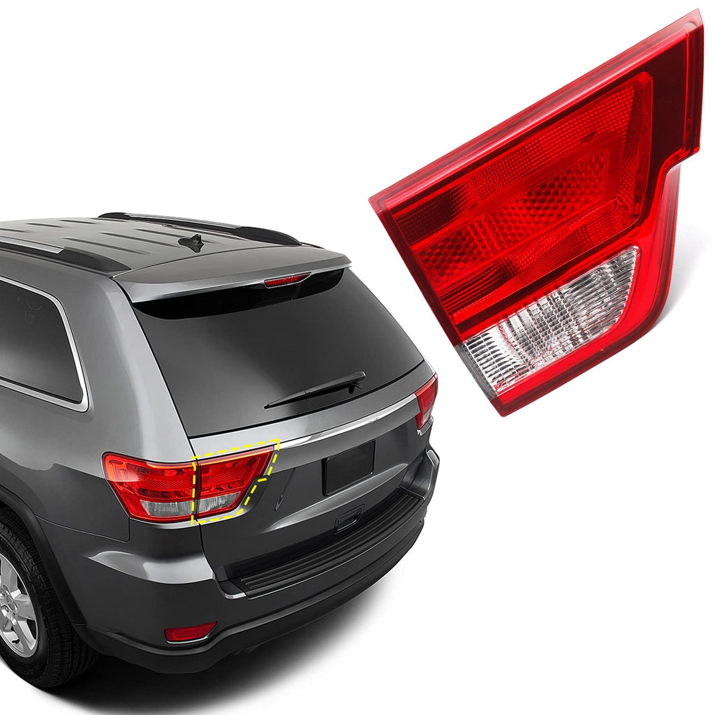 Left Inner Taillight Compatible with Jeep Grand Cherokee 2011-2013