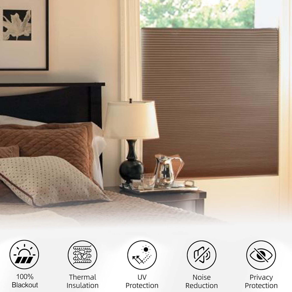 Top Down Bottom Up Cellular Skylight Shades for Ceiling & Door & Window