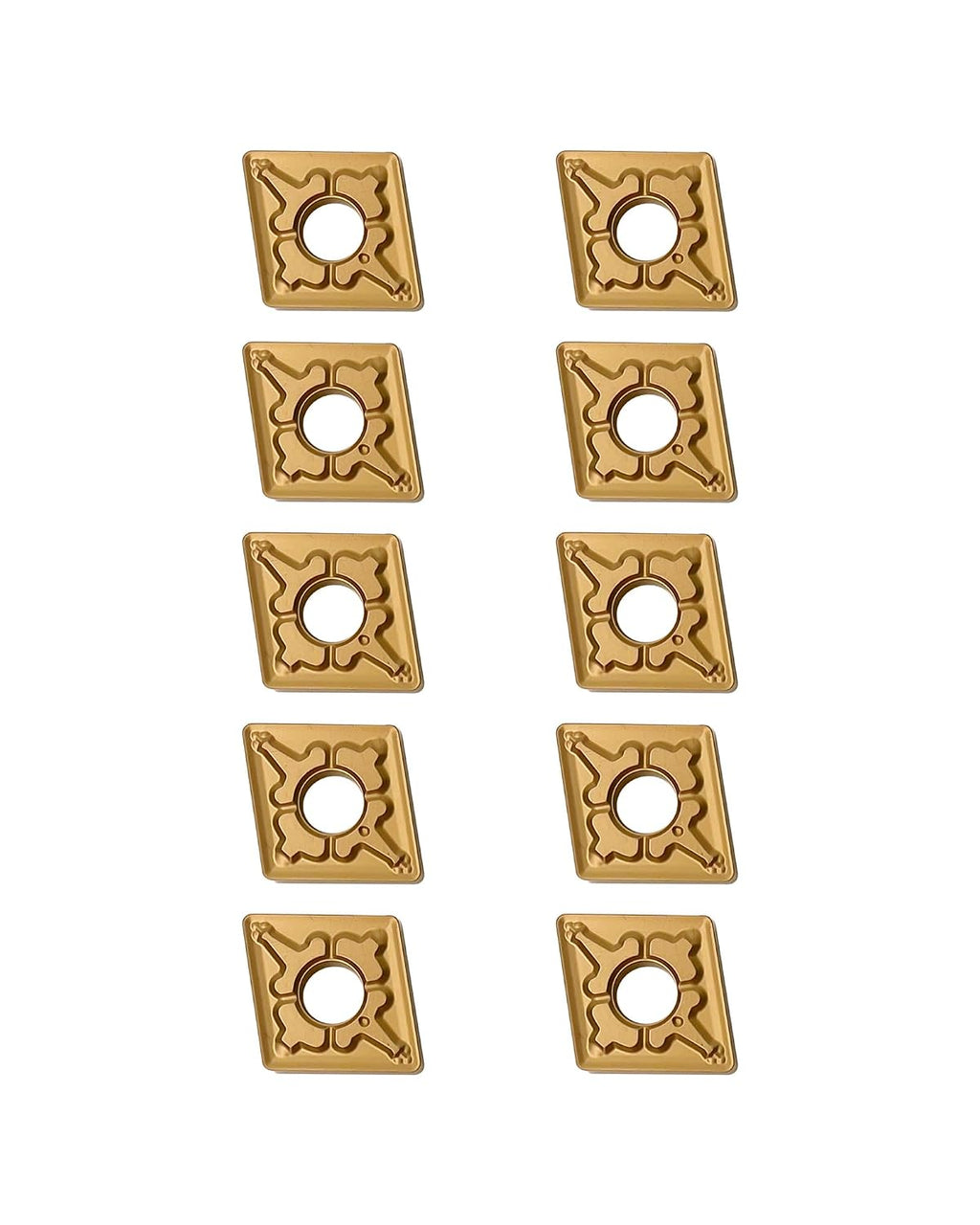 10Pcs Carbide Turning Inserts CNMG431 CNMG120404-TM