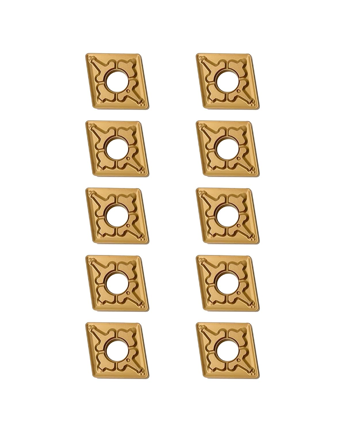 10Pcs Carbide Turning Inserts CNMG431 CNMG120404-TM