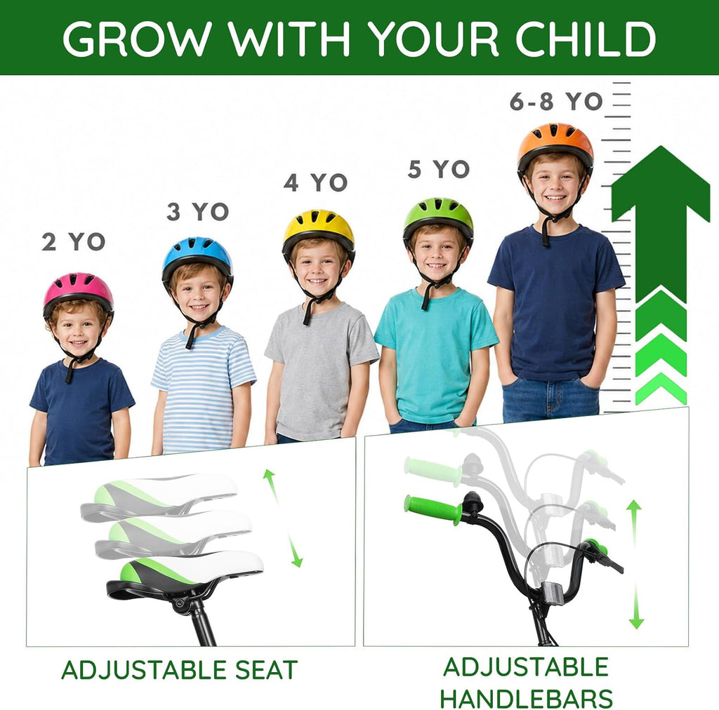 20 Inch Kids Bike BMX Style Beginner Bicycle Ages 4-12 Muticolors | High carbon steel frame, rider height 48-62 in
