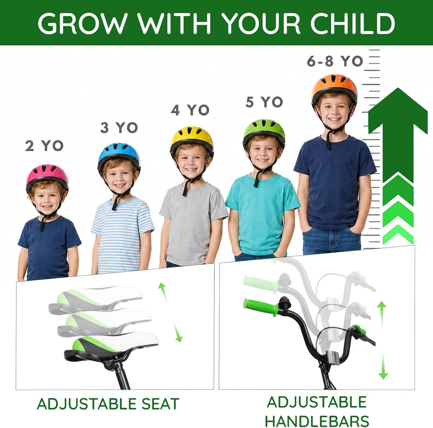20 Inch Kids Bike BMX Style Beginner Bicycle Ages 4-12 Muticolors | High carbon steel frame, rider height 48-62 in