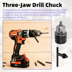 SDS Max to SDS Plus Adapter Kit with 10mm Quick Change Chuck