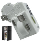 2Pin Refrigerator Overload Protector PTC Starter Relay Compressor | Fits Danby, Haier, Midea mini fridge and freezer