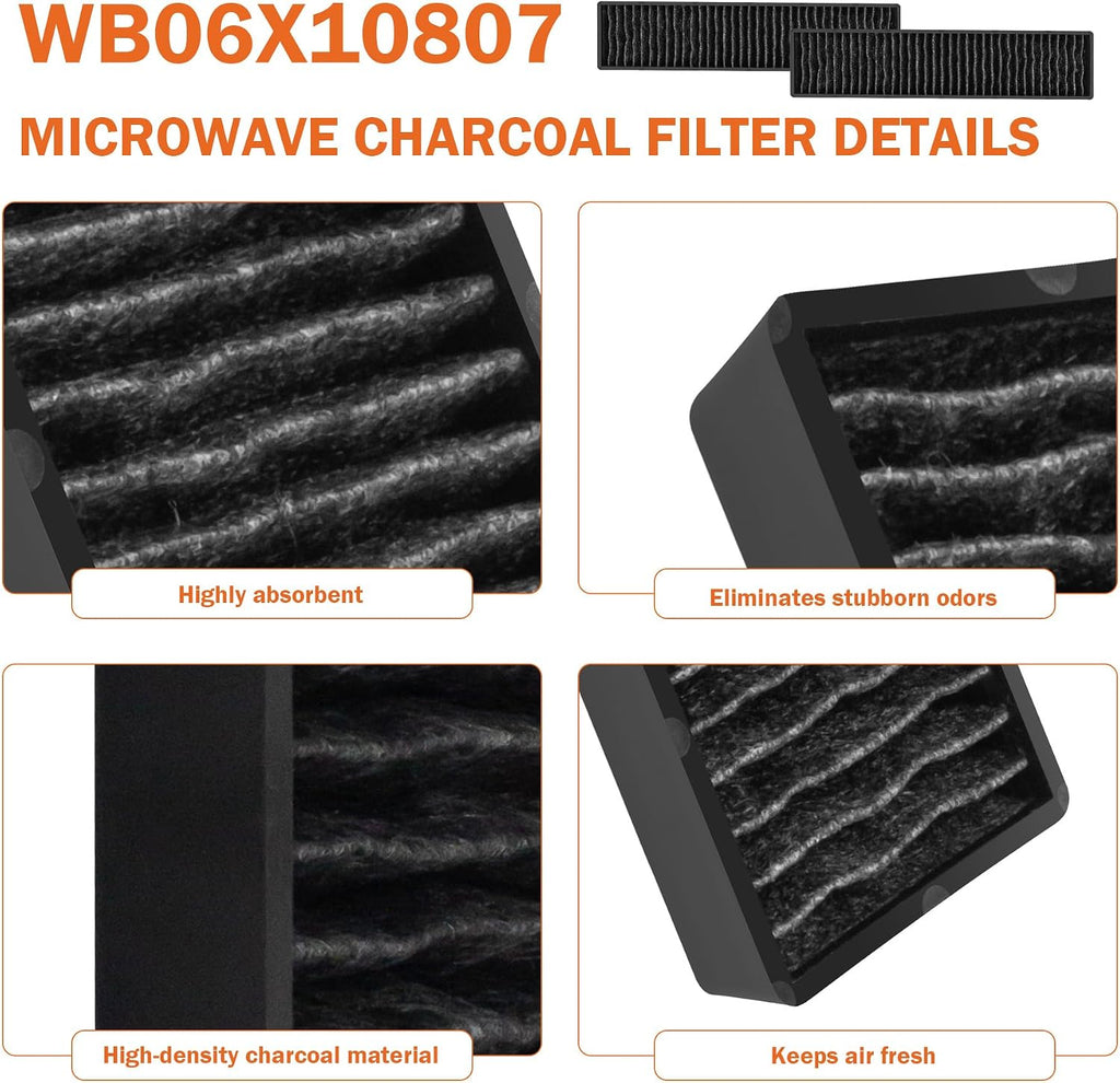 Replacement for Kenmore GE Microwave Charcoal Filter 721.64669300