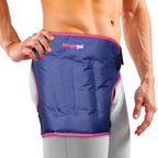 Extra Large Hip Ice Pack Wrap - Reusable Cold Pack for Hip Bursitis, Hip Replacement Surgery and Hip Flexor Pain. Hip