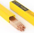 ER70S-6 Copper-Coated Mild Steel TIG Welding Rod, 3/32", 5LB | Copper-coated to resist rust, smooth flow for strong