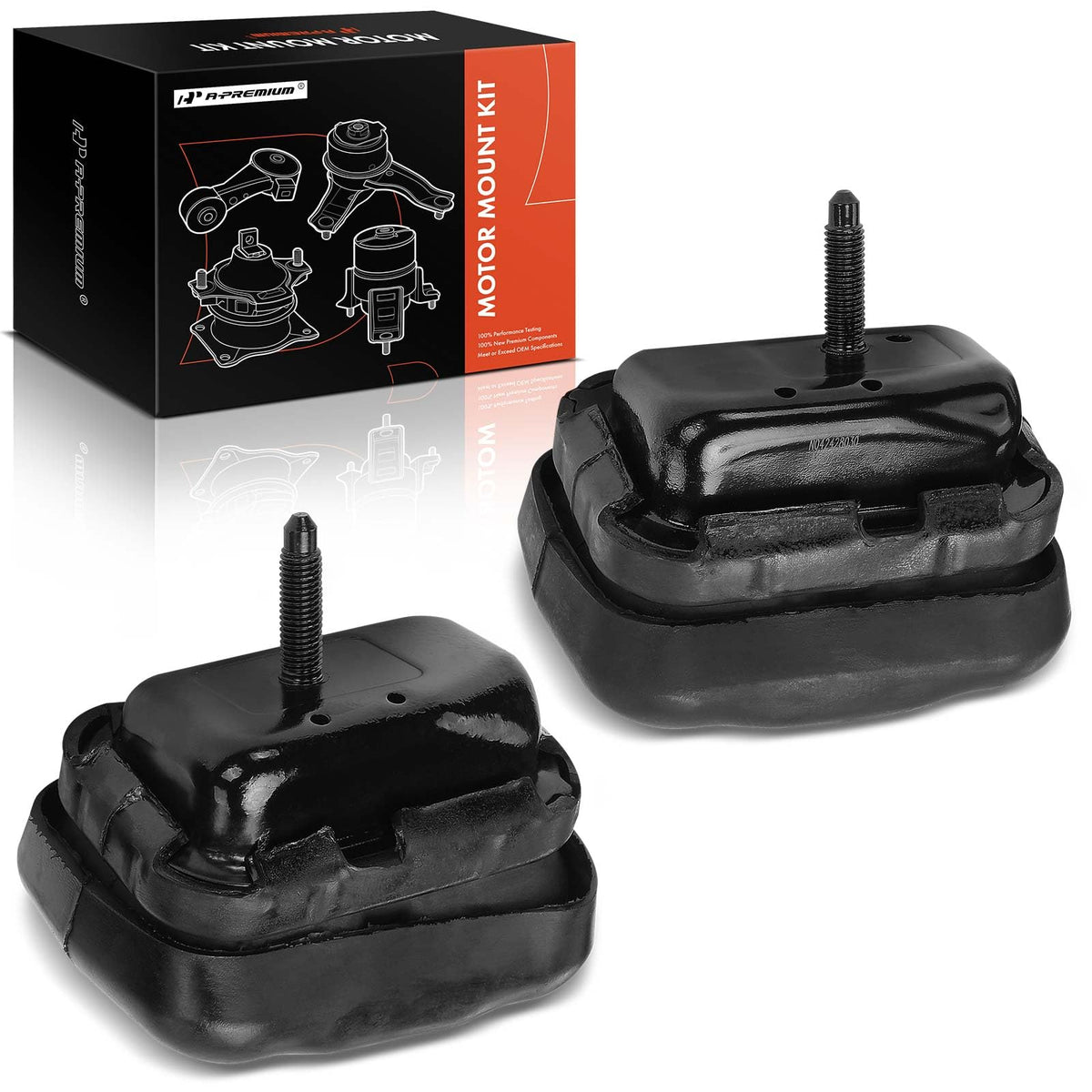 A-Premium Engine Motor Mount Kit Compatible with Lincoln Town Car 2003-2008