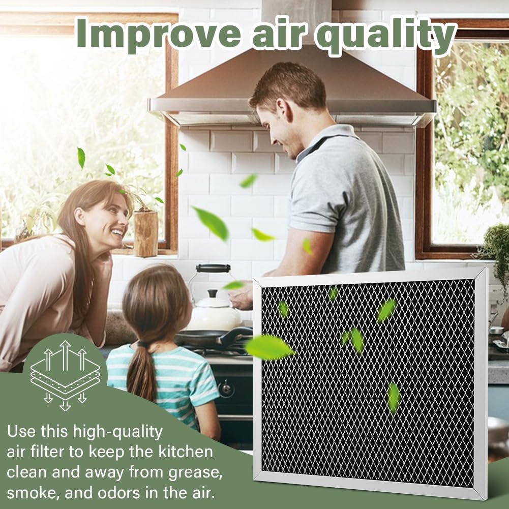 Range Hood Filter Replacement, 10.5 x 8.74 Inch Stove Vent Hood Filter