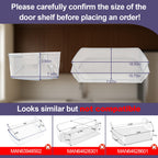 Upgraded MAN63108801 Refrigerator Door Shelf Bin (Right)