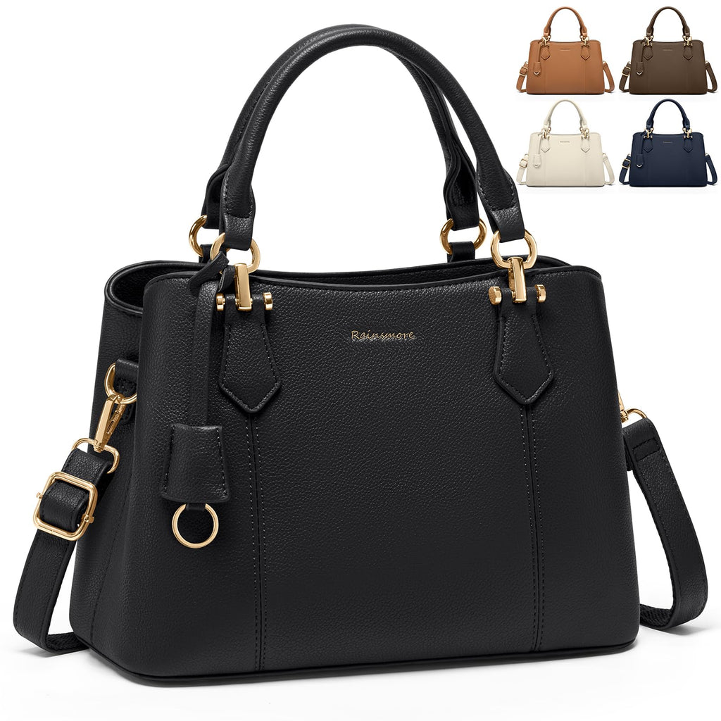 Waterproof Purses for Women Satchel Top-Handle Handbag