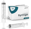 10mL Luer Lock Syringe (No Needle) | 100 Pack | Yalomi | Sterile & Individually Wrapped | Professional, Industrial &