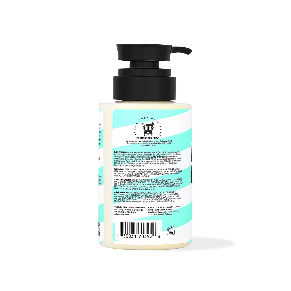 BONITA BUBBLE BALM Foaming Pomade, Cream-to-Foam Styler, 8 oz